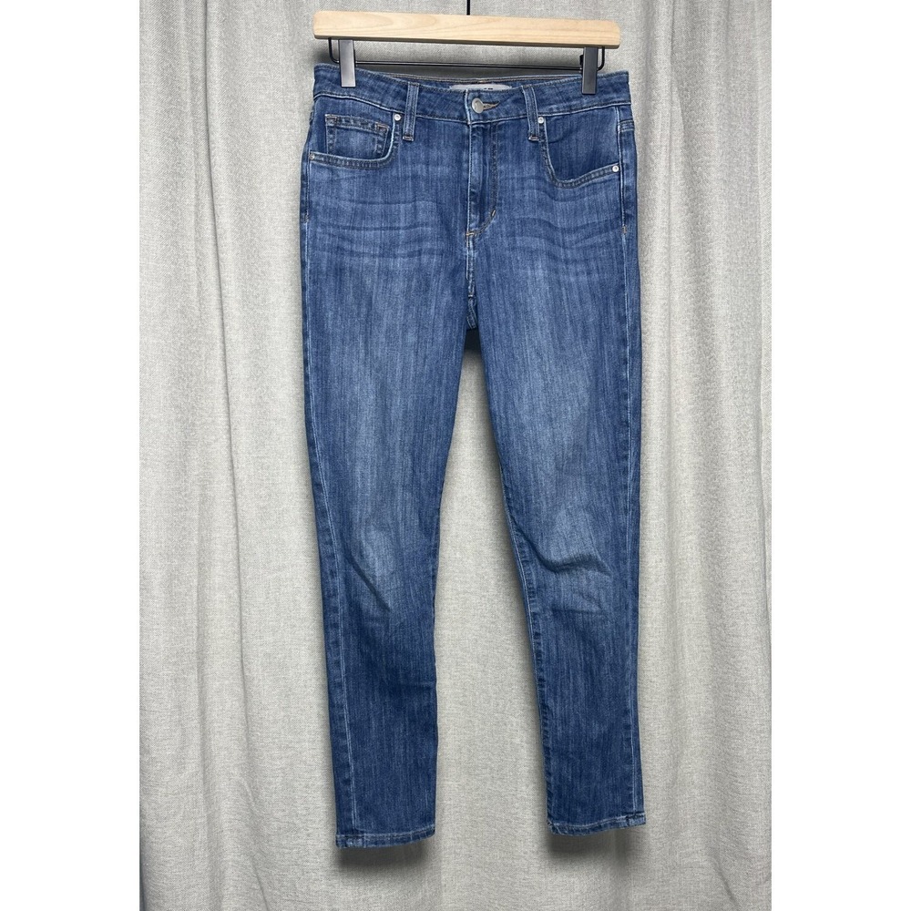 Joe's Jeans Curvy Skinny Ankle Jeans Womens 27 Blue Medium Wash Stretch Denim